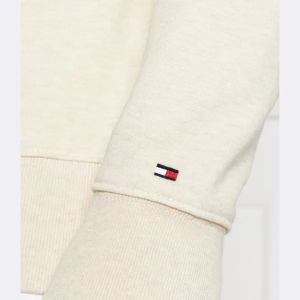 Толстовка стандартного кроя со складками Tommy Hilfiger, бежевый — фото 4