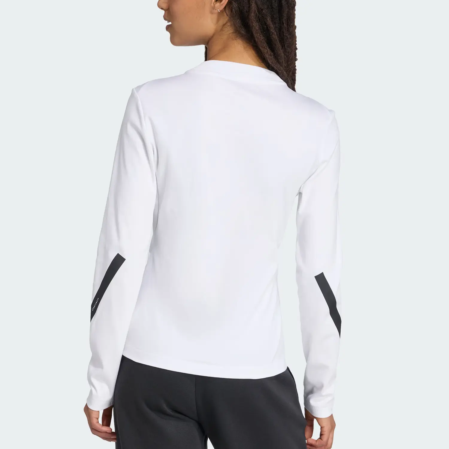 Футболка True Healing Series женская Adidas, белый/черный — фото 4