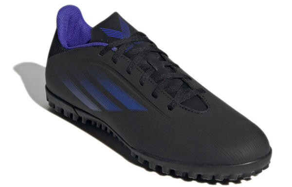 Кроссовки adidas X Speedflow.4 TF 'Black Blue', черный — фото 3