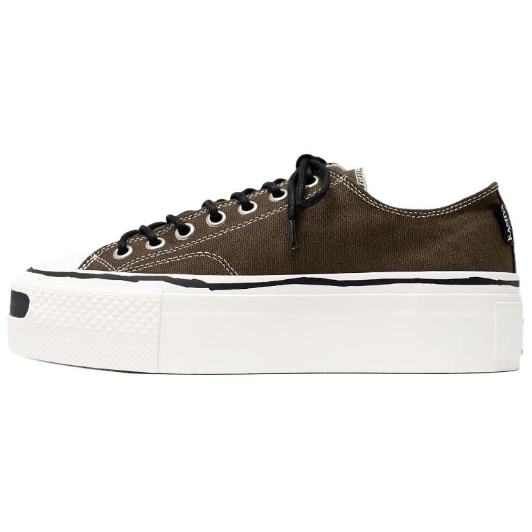 Kamiya Joey низкие кроссовки из канвы Unisex MIHARA YASUHIRO, черный — фото 3