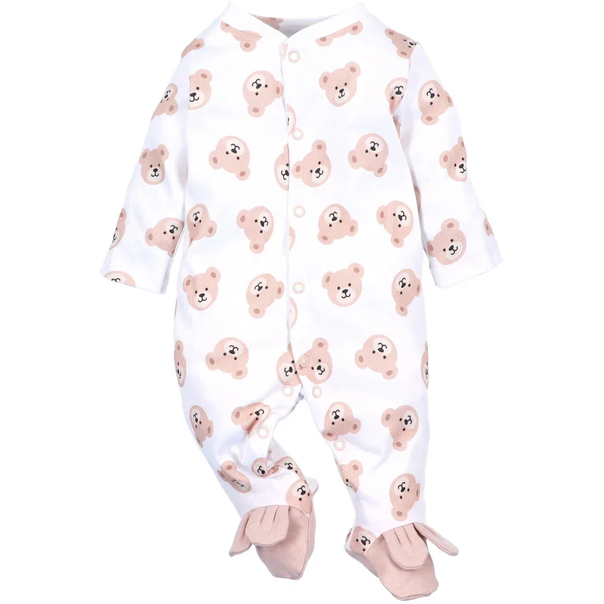 Комбинезон с медвежонком Nini, белый