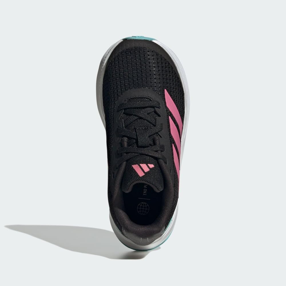 Кроссовки для мальчиков Adidas Duramo, белый/черный/розовый — фото 3