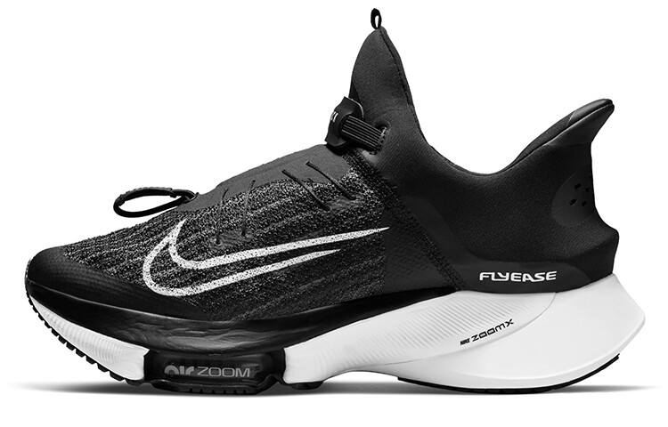 

Nike Air Zoom Tempo Next% FlyEase Черный Белый Черный Белый