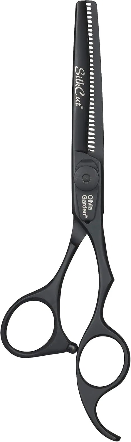 Парикмахерские ножницы «Thin Silk Cut 6.5" Matte Black Edition» от Olivia Garden Olivia Garden — фото 2
