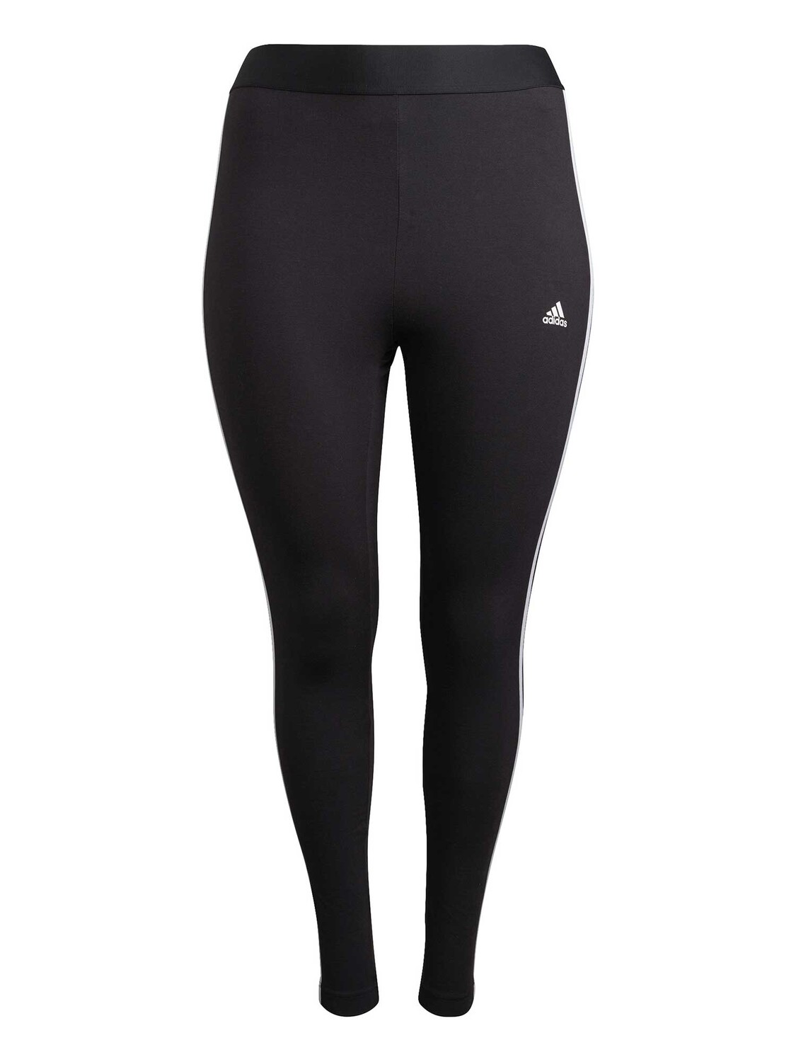 

Тайтсы Adidas Sportswear Essentials 3-Stripes (Plus Size), черный