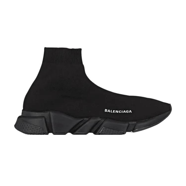 

Кроссовки Balenciaga Speed Trainer 'Black' 2019, черный