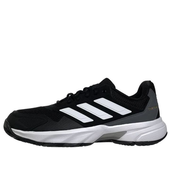 

Кроссовки courtjam control 3 теннисные туфли Adidas, черный