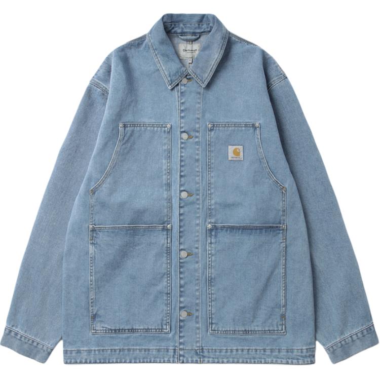 

Carhartt WIP Джинсовая куртка Og double front с двумя карманами, NYX/Army Blue