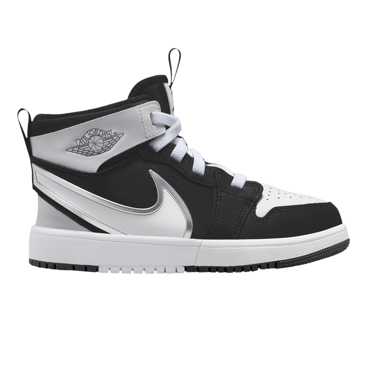 

Кроссовки Air Jordan Air Jordan 1 Mid RM EasyOn PS 'Black White', черный