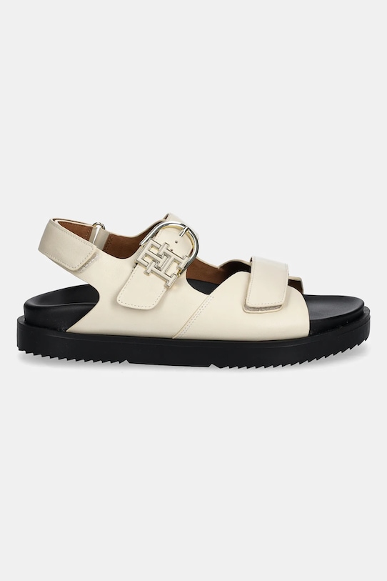 Кожаные сандалии Leather Sporty Sandal Tommy Hilfiger, бежевый — фото 2