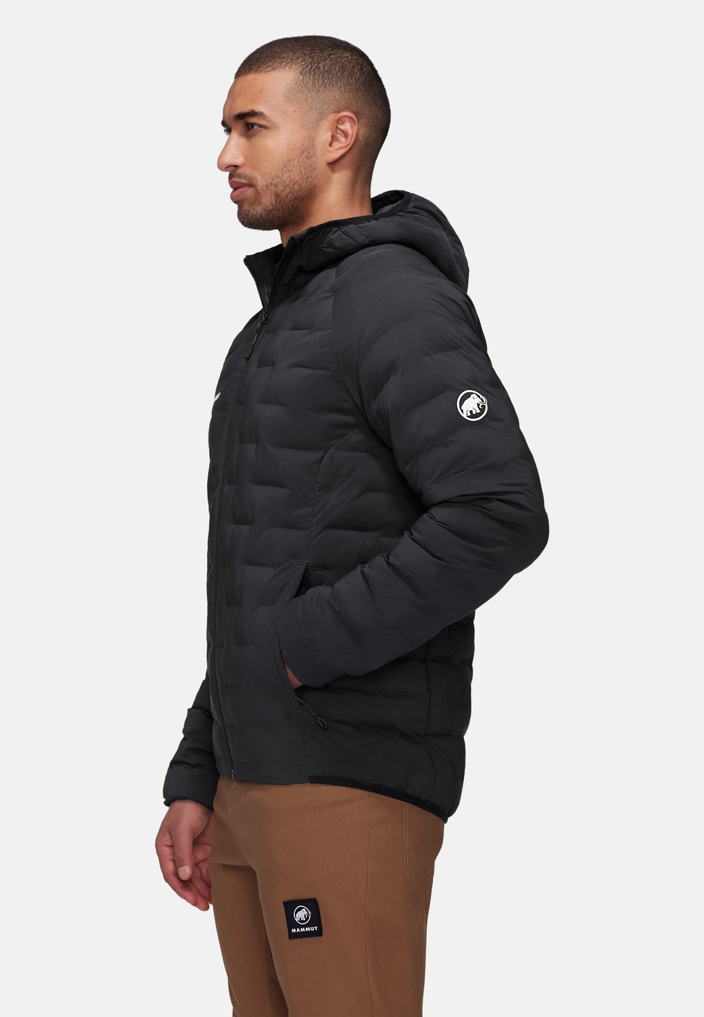 

Зимняя куртка SENDER IN HOODED Mammut, цвет Mottled Black