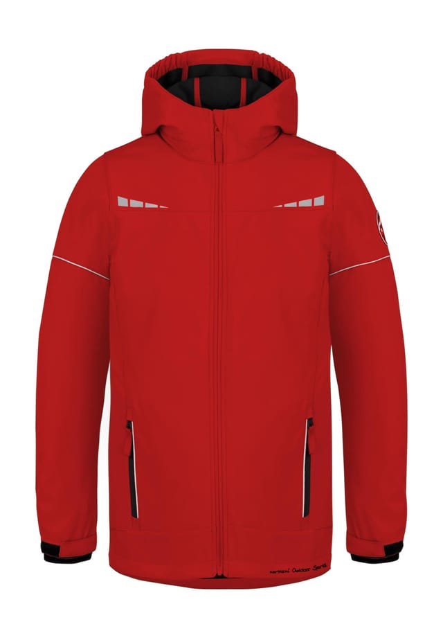 

Детская куртка softshell Galway Normani, красный