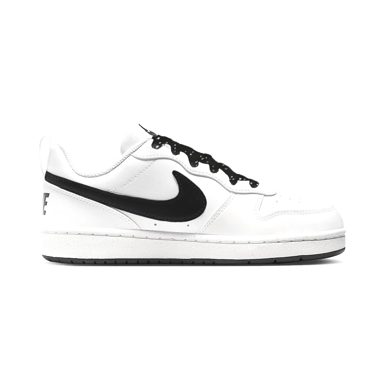 Кроссовки для скейтбординга Nike Court Borough Smile Meowth белые — фото 3