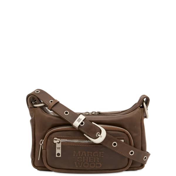 

Мини-Сумка-Хобо Outpocket Margesherwood, коричневый