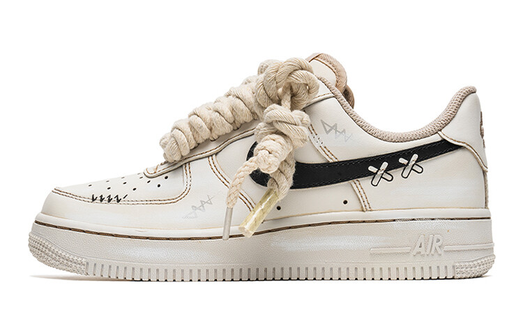 

Кроссовки Nike Air Force 1 Skateboard Shoes Women's Low-Top Coffee