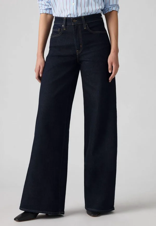 728 высотка, широкие ноги, широкие ноги Levi'S, Retro Rinse Lb