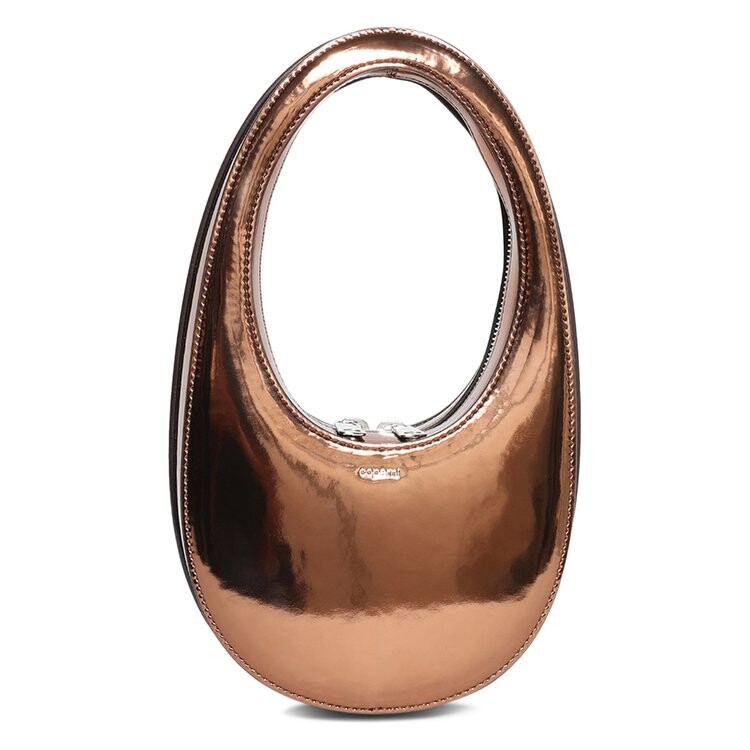 

Сумка Coperni Mirrored Mini Swipe Bag, коричневый