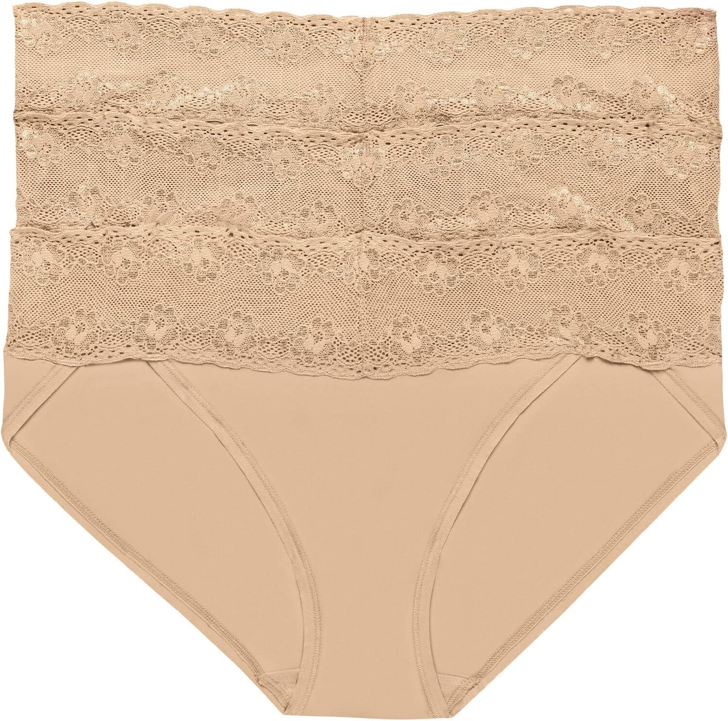 

Набор из 3 комплектов V-кини Bliss Perfection Natori, цвет Cafe