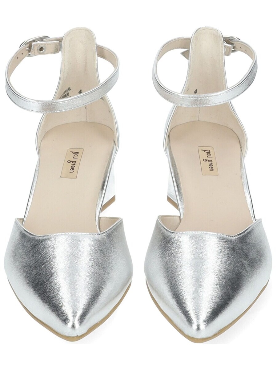 Туфли на высоком каблуке Paul Green Pumps, серебряный — фото 3