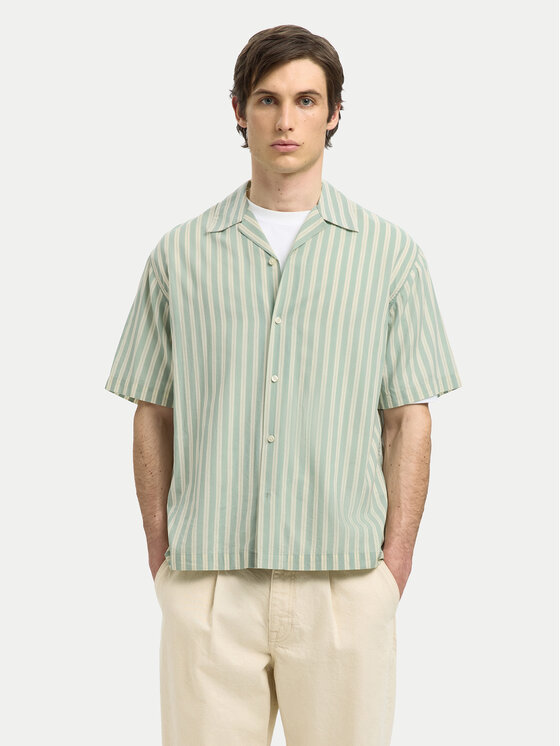 

Свободная рубашка 16091381 Selected Homme, зеленый
