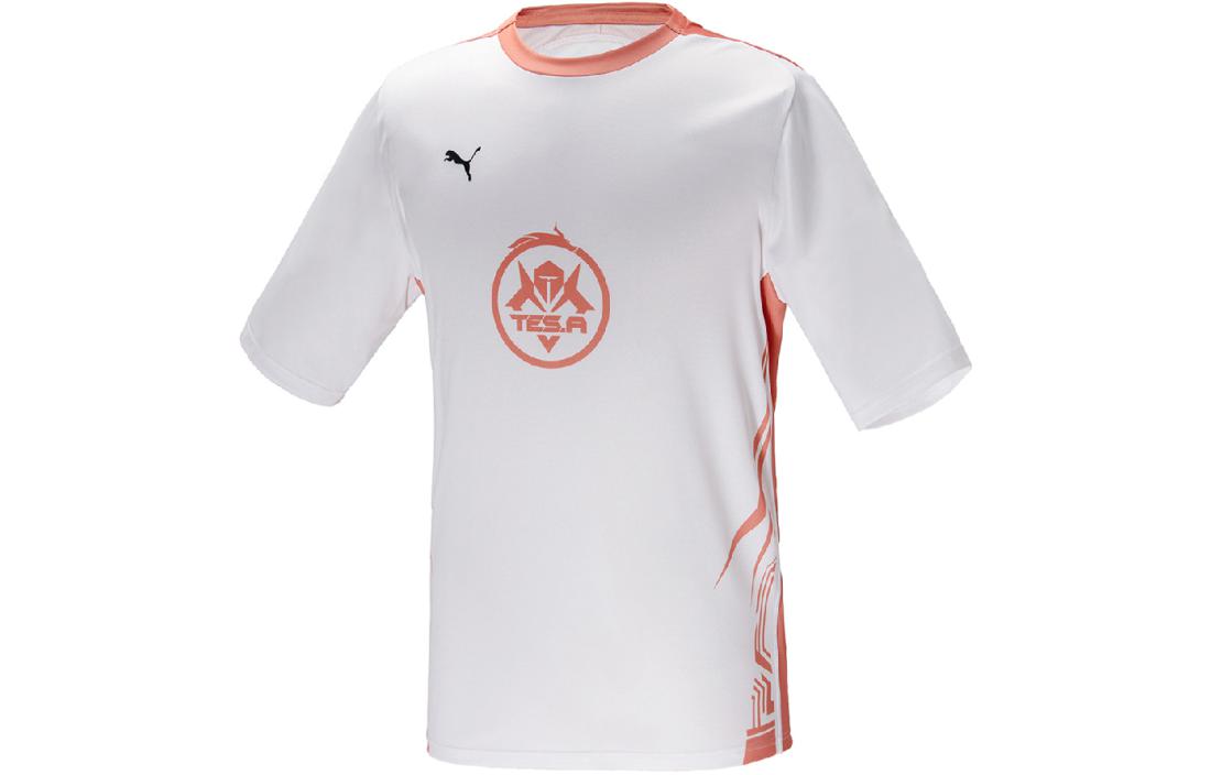 

PUMA Футболка Honor Of Kings мужская, белая, оранжевая