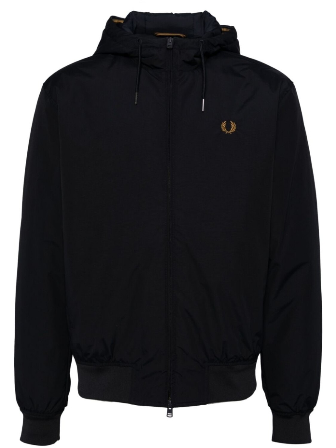 

Fred Perry куртка на молнии с вышитым логотипом, синий