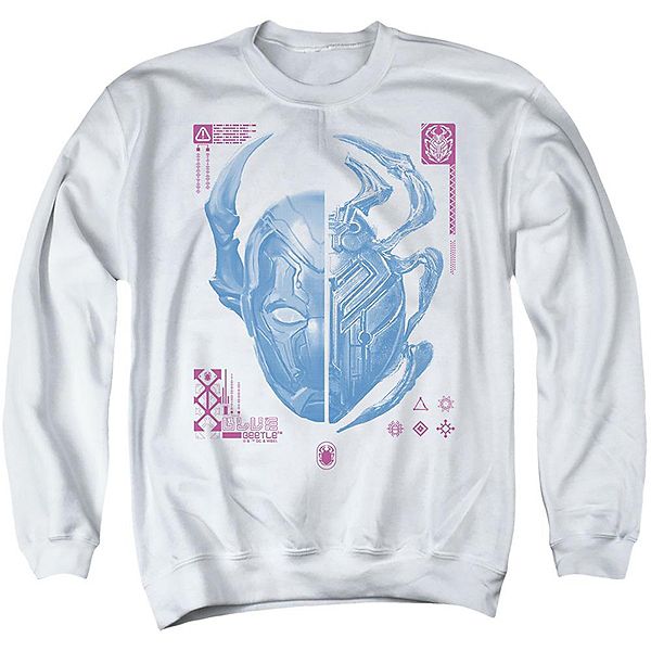 

Толстовка Blue Beetle Split Beetle Adult Licensed Character, Синий, Толстовка Blue Beetle Split Beetle Adult Licensed Character