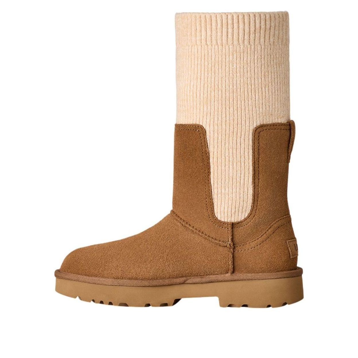 Ботинки (WMNS) UGG Marais Knit Chelsea Snow Boots 'Chestnut'
