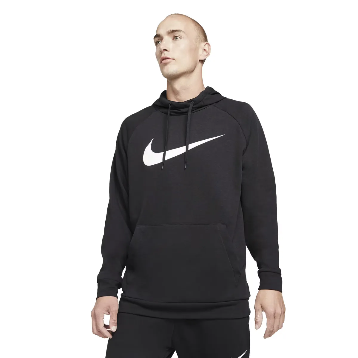 

Мужская толстовка Nike Dri-FIT, черный/белый