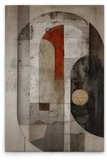 

Картина на холсте A.S. Création Abstract Geometric цвет beigeschwarzorange