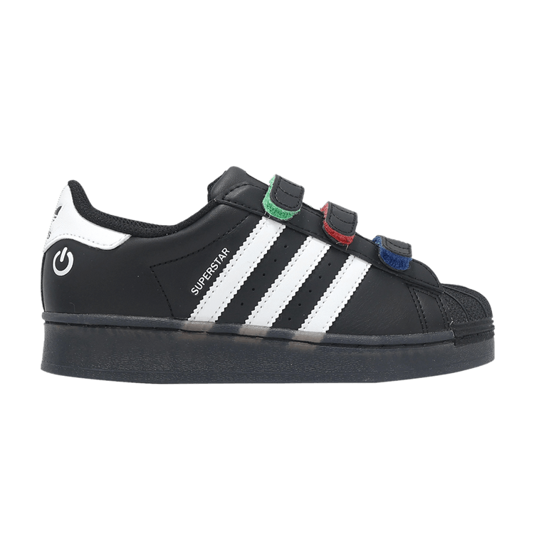 

Кроссовки adidas Superstar CF C 'LED Lights Pack - Black White', черный