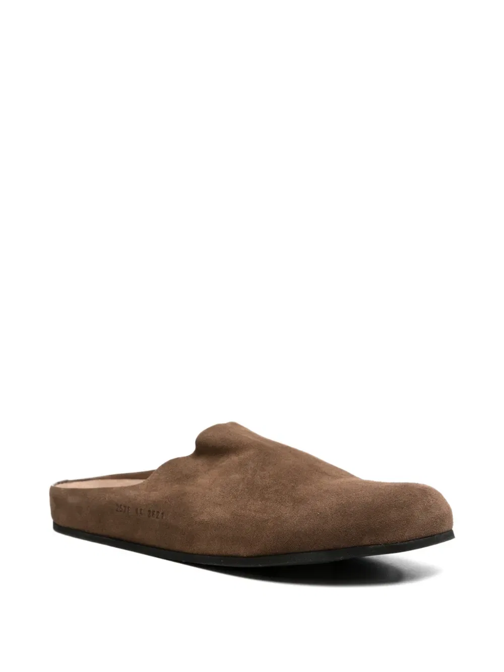 Мюли с закругленным носком Common Projects, коричневый — фото 2