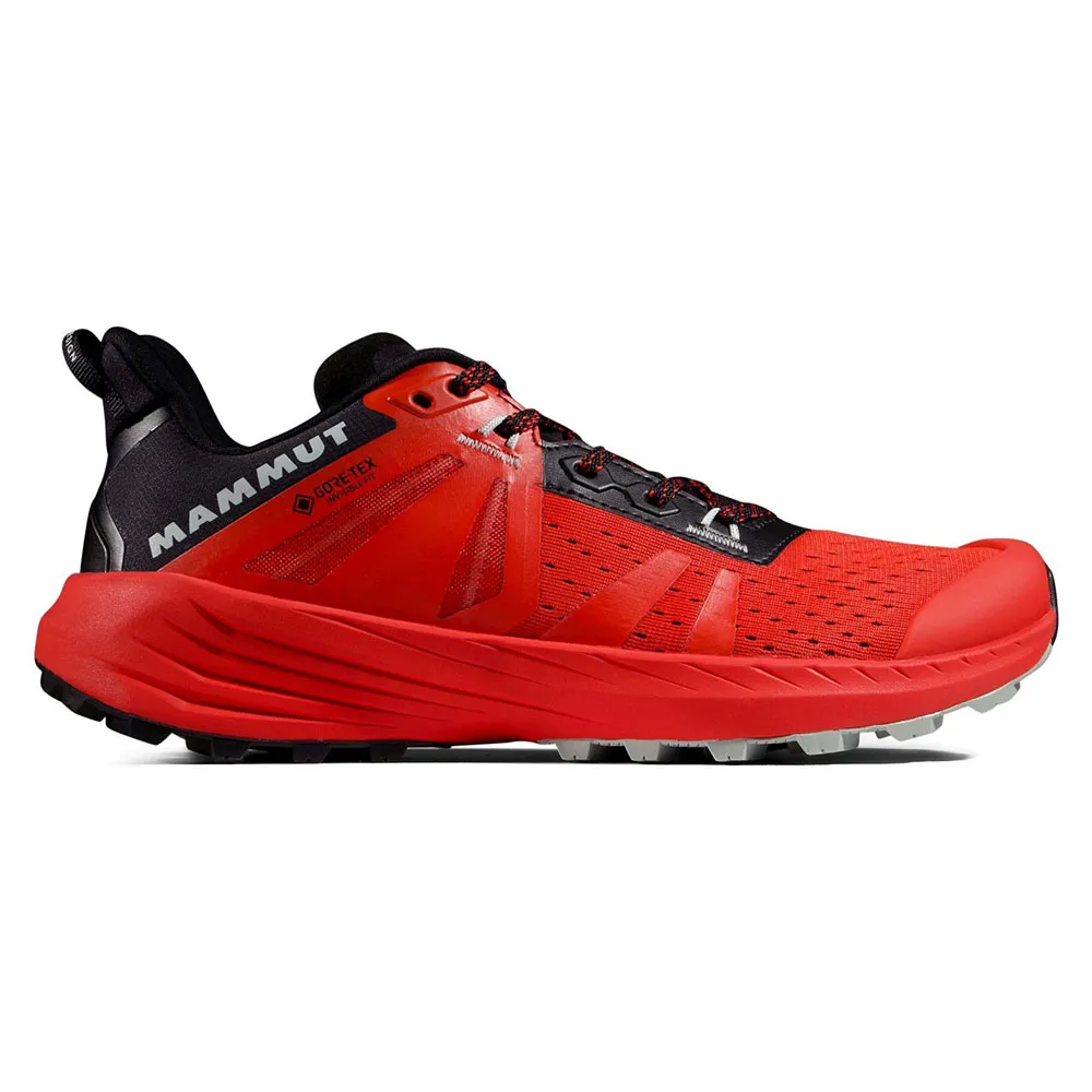 Кроссовки Mammut Zapatillas Saentis Low Goretex trail, красный — фото 3