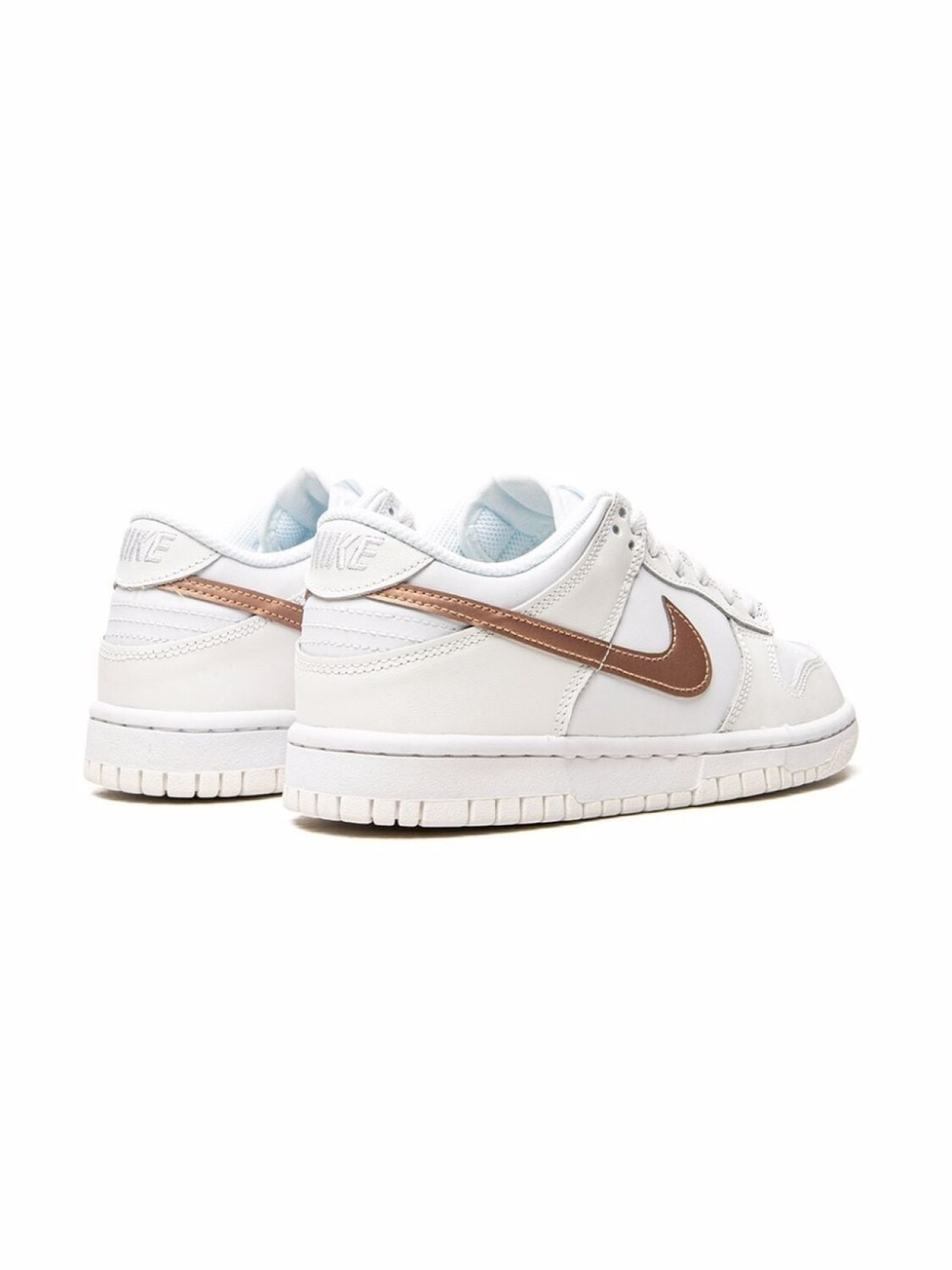 Nike Kids кроссовки Dunk Low, белый — фото 3