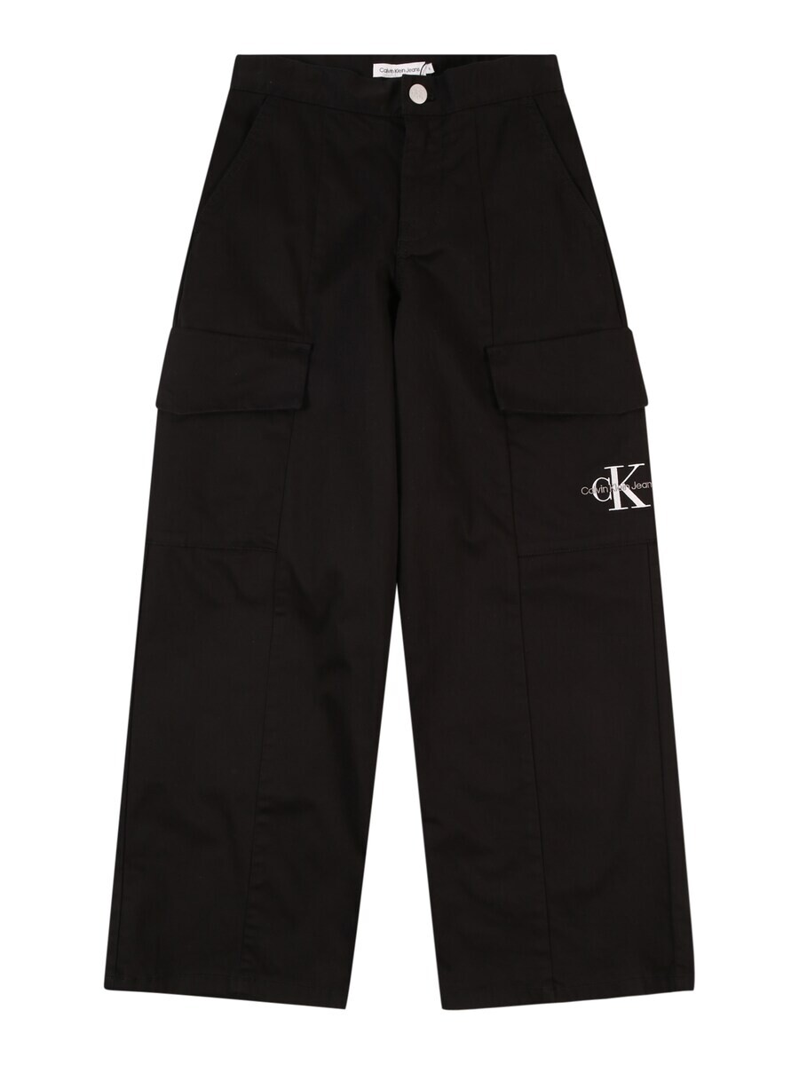 

Тканевые брюки Calvin Klein Jeans Wide leg Pants, черный
