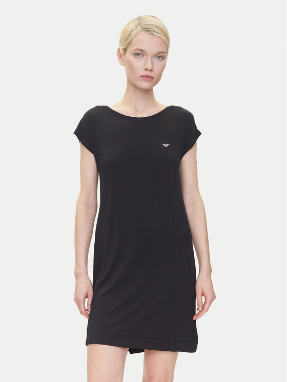 

Ночная рубашка стандартного кроя EW000521 AF10889 UC001 Emporio Armani Underwear, черный