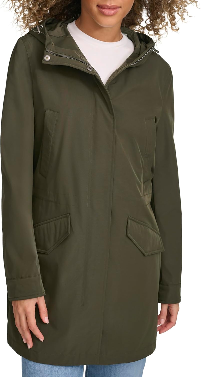 

Levi's Женская легкая технологичная парка с клешем, Olive