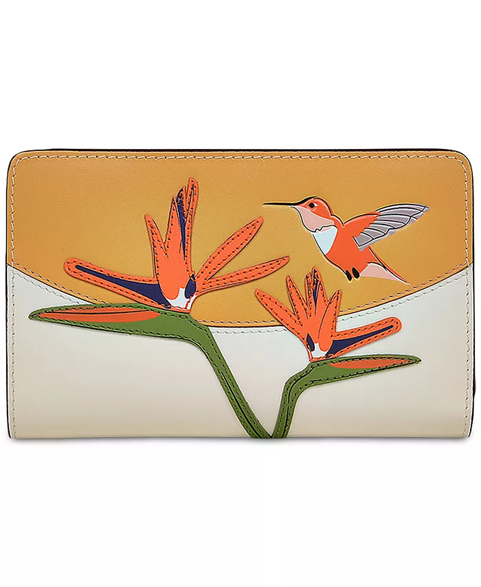

Кошелек средний кожаный Bird Of Paradise Radley London, белый