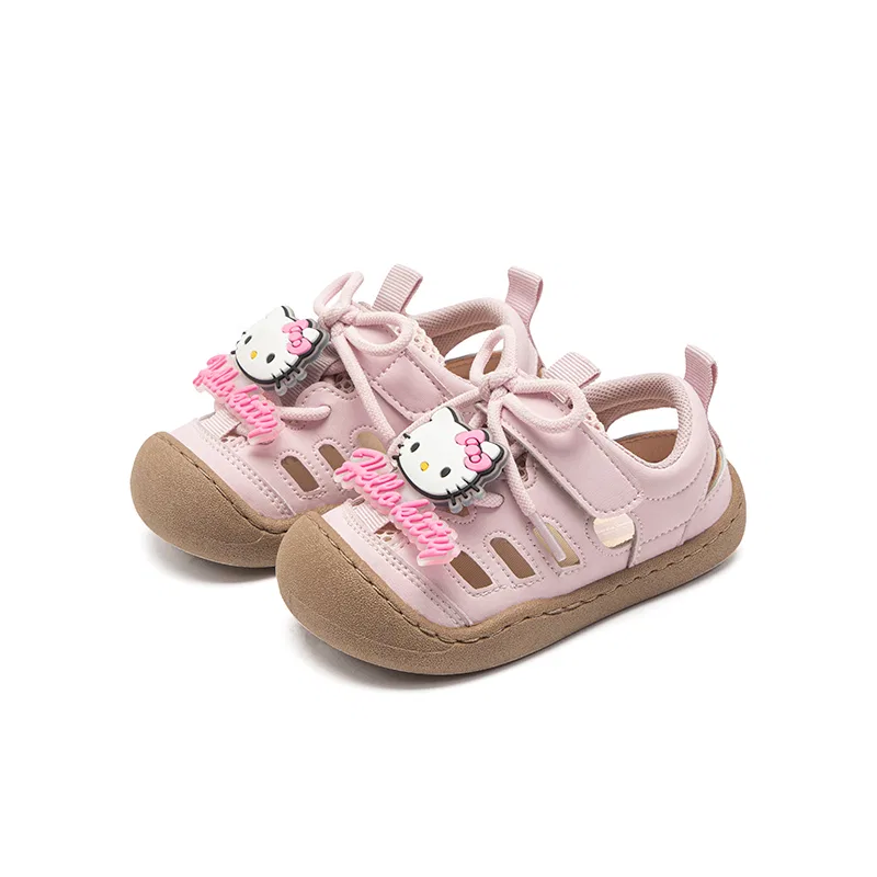 Кроссовки Hello Kitty износостойкие легкие амортизирующие дышащие нескользящие низкие Sanrio, Pink-Hello Kitty — фото 4