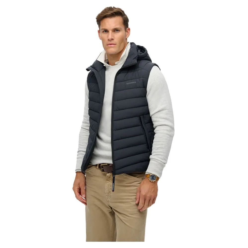 

Жилет Superdry Fuji Sport Padded, синий