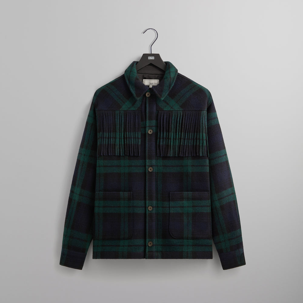 

Рубашка &Kin Bonded Wool Abel Shirt, цвет Eve