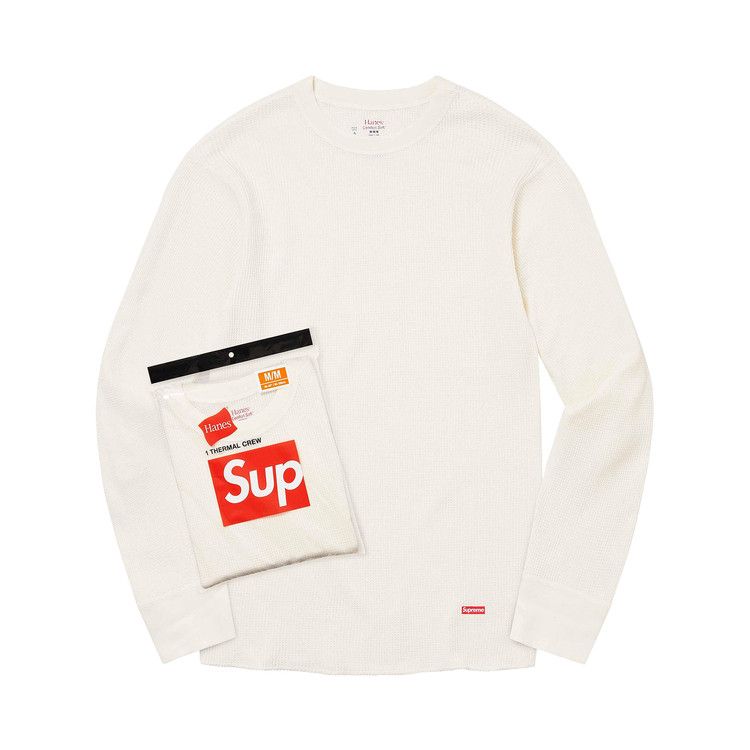 

Свитер Supreme x Hanes Thermal Crew (1 Pack), Natural