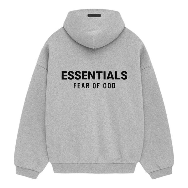 Толстовка fleece hoodie ii fw24 Fear Of God Essentials, серый — фото 2
