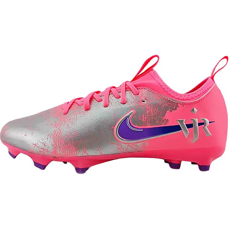 

Nike Mercurial Vapor 16 Abrasion Resistant низкие детские футбольные бутсы Pink Silver Kids'