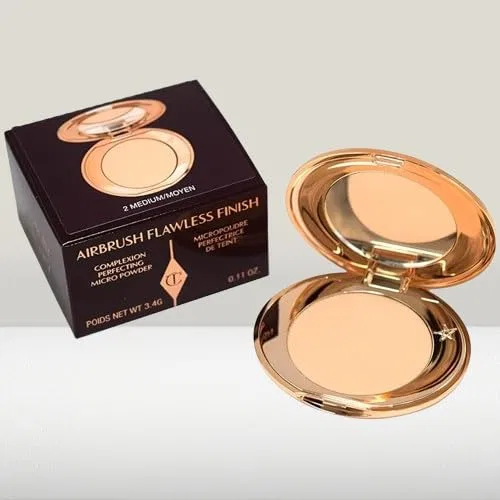 Разглаживающая компактная пудра Charlotte Tilbury Bella Original Airbrush Flawless Finish Micro Powder, 3.4 г Charlotte Tilbury, 2 Medium (Travel Size)
