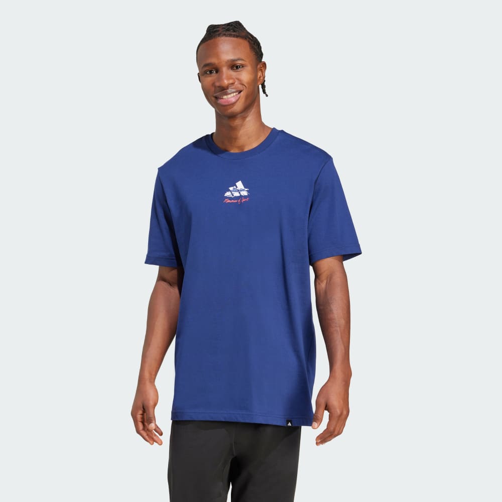 

Футболка Adidas Memories Of Sport Gallery Graphic Tee, цвет Dark Blue