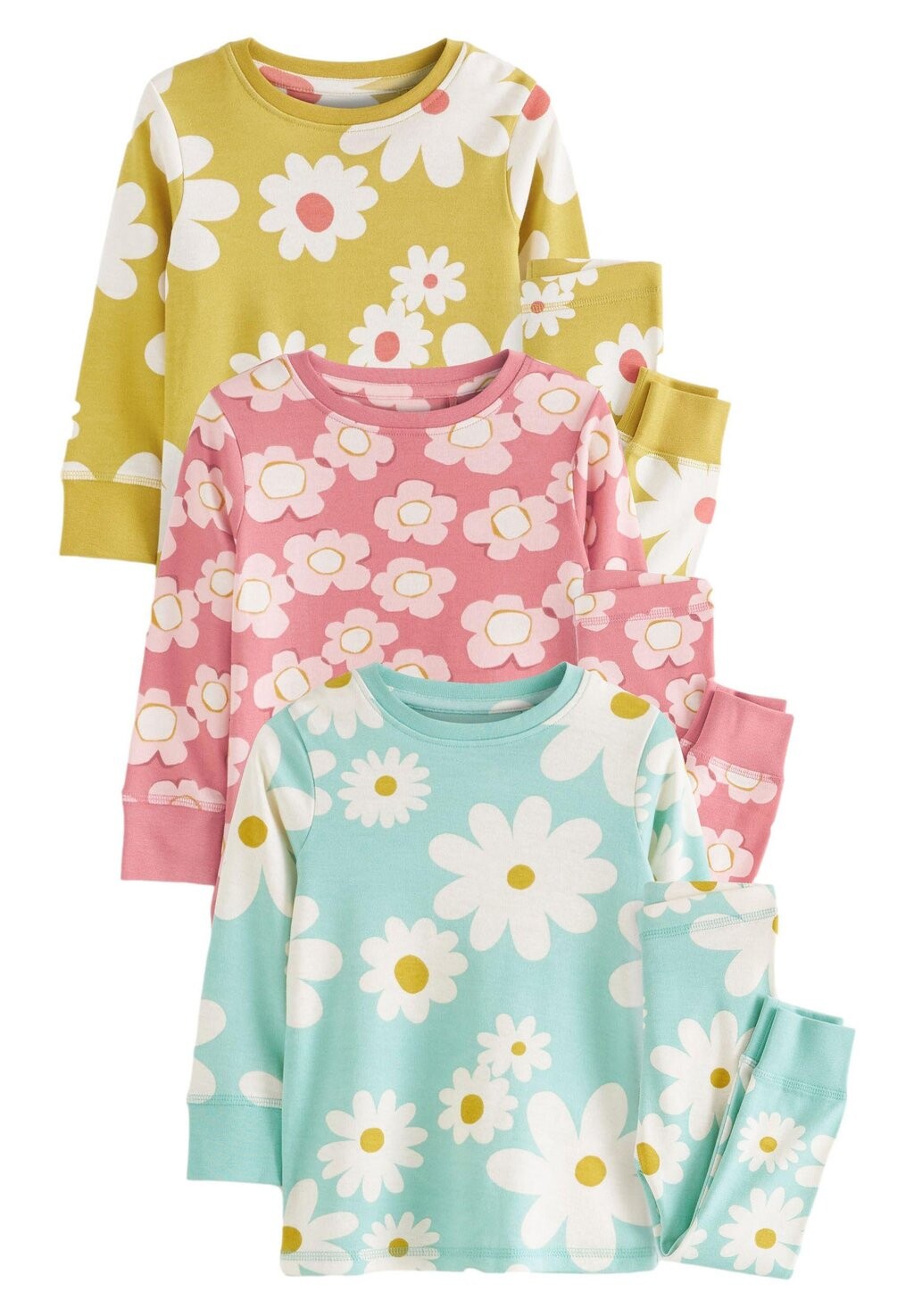 

Комплект пижам Long Sleeve Printed Next, 3 предмета, мультиколор