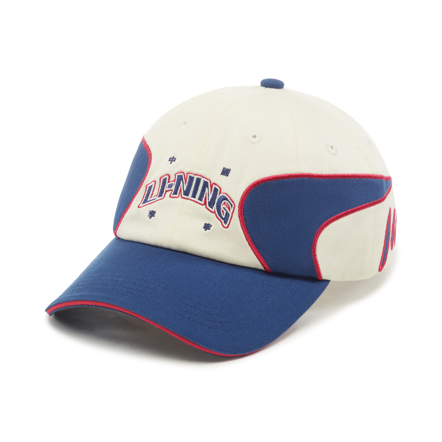 

LINING Бейсболка унисекс белая, White