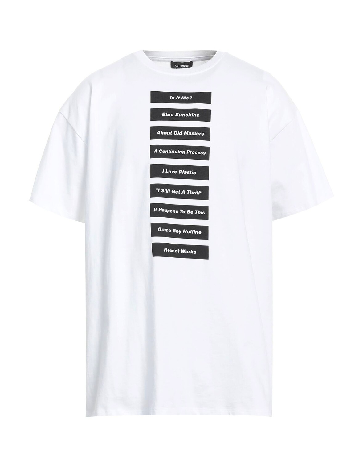 

Футболка Raf Simons, белый