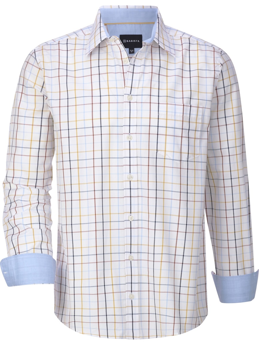 

Рубашка на пуговицах классического кроя BABISTA Milanvetta, белый